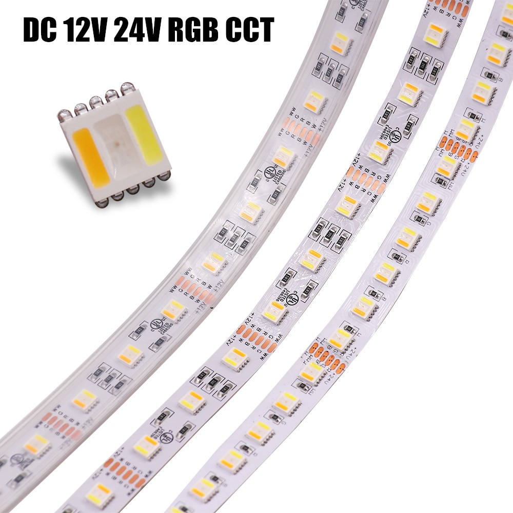 5 In 1 RGB CCT LED Ʈ 12V 24V IP21 IP67  SM..
